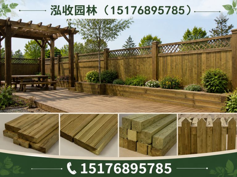 南昌防腐木展示图